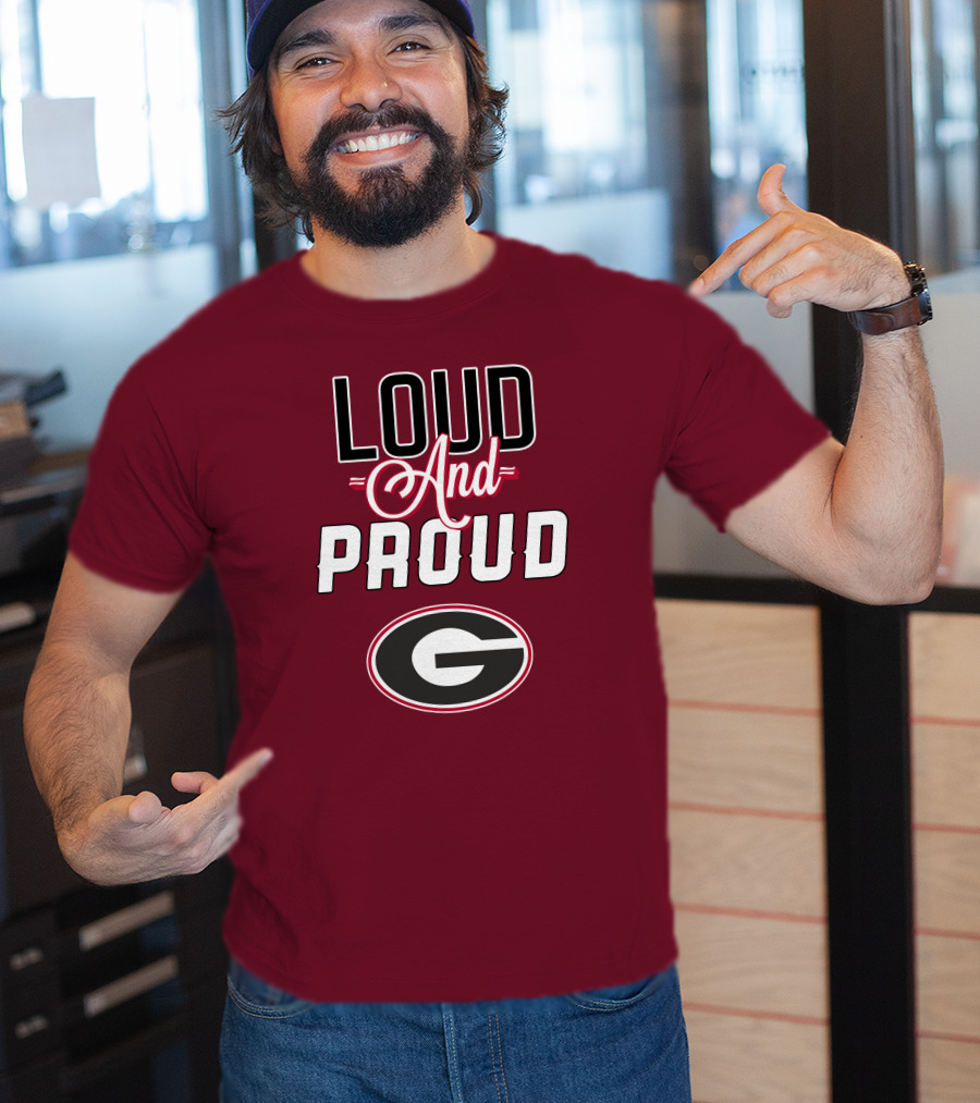 Loud And Proud Georgia Bulldogs G T-Shirt