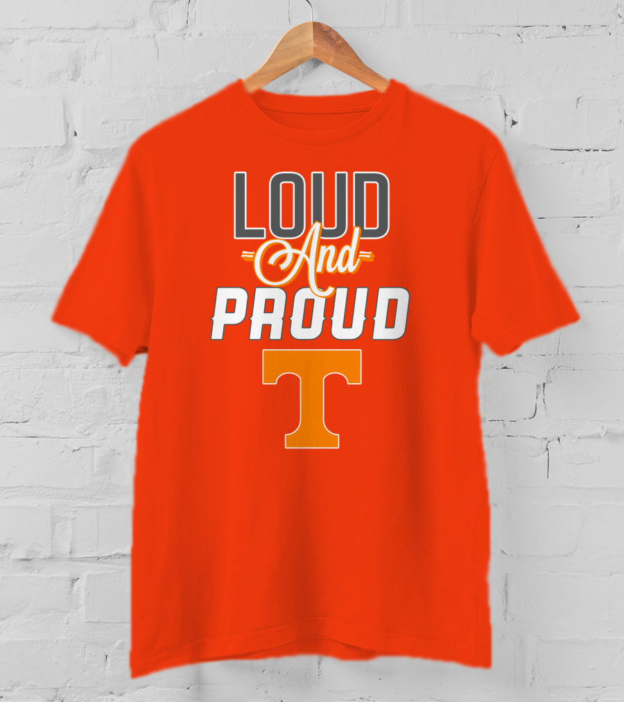 Tennessee Volunteers Loud And Proud T T-Shirt
