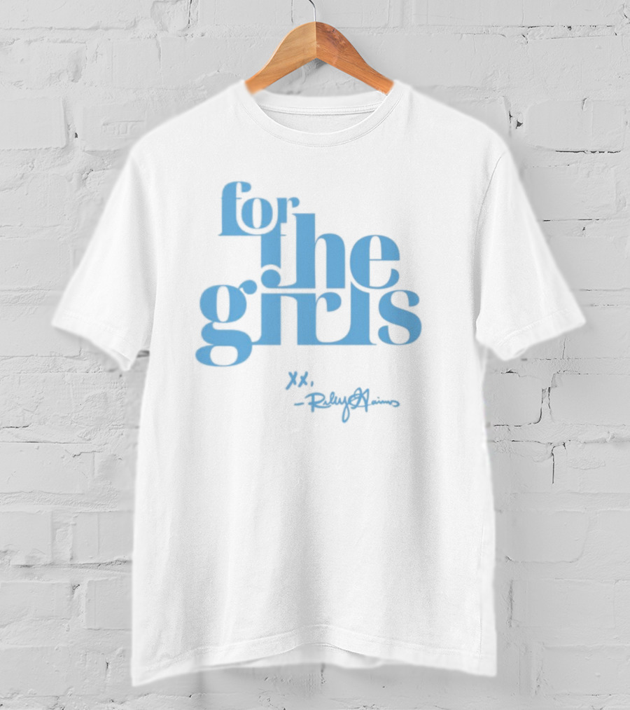Turning Point USA For The Girls Featuring Riley Gaines Signature T-Shirt