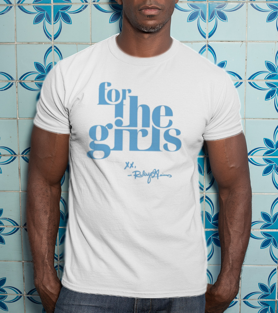 Turning Point USA For The Girls Featuring Riley Gaines Signature T-Shirt
