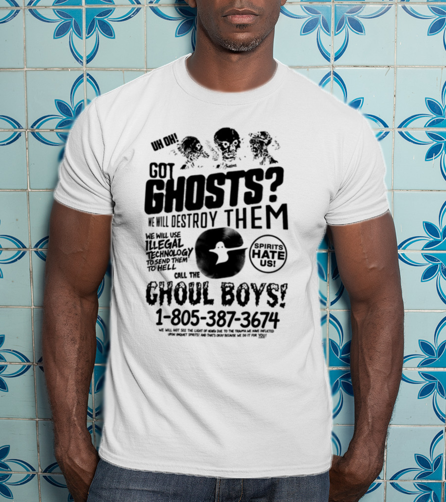 Er Ghoul Boys Hey Demons It's Me Ya Boy T-Shirt