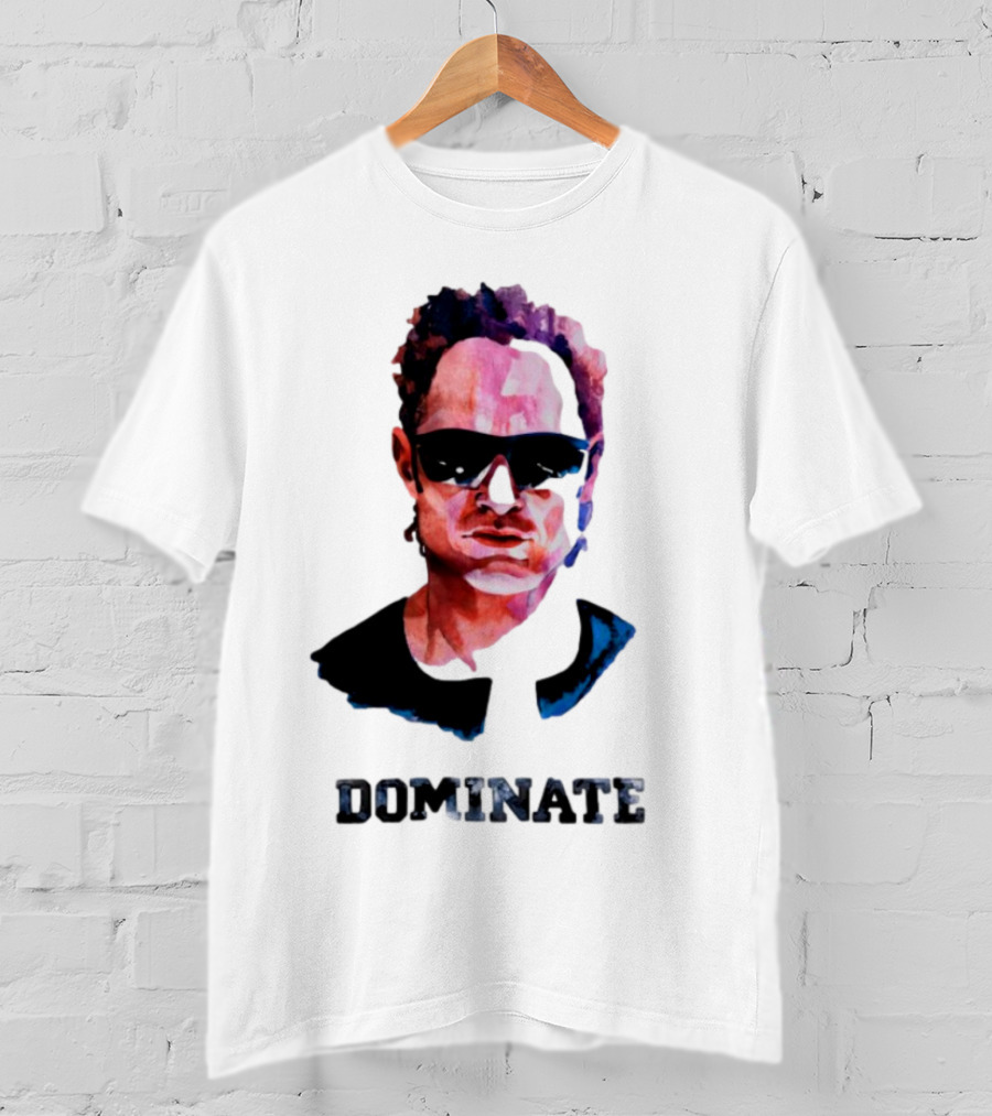 Dominate Win Lose Bold Sunglasses Illustration T-Shirt
