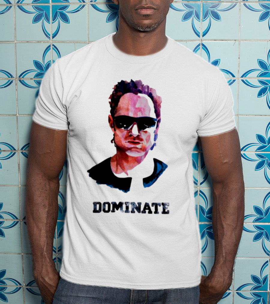 Dominate Win Lose Bold Sunglasses Illustration T-Shirt