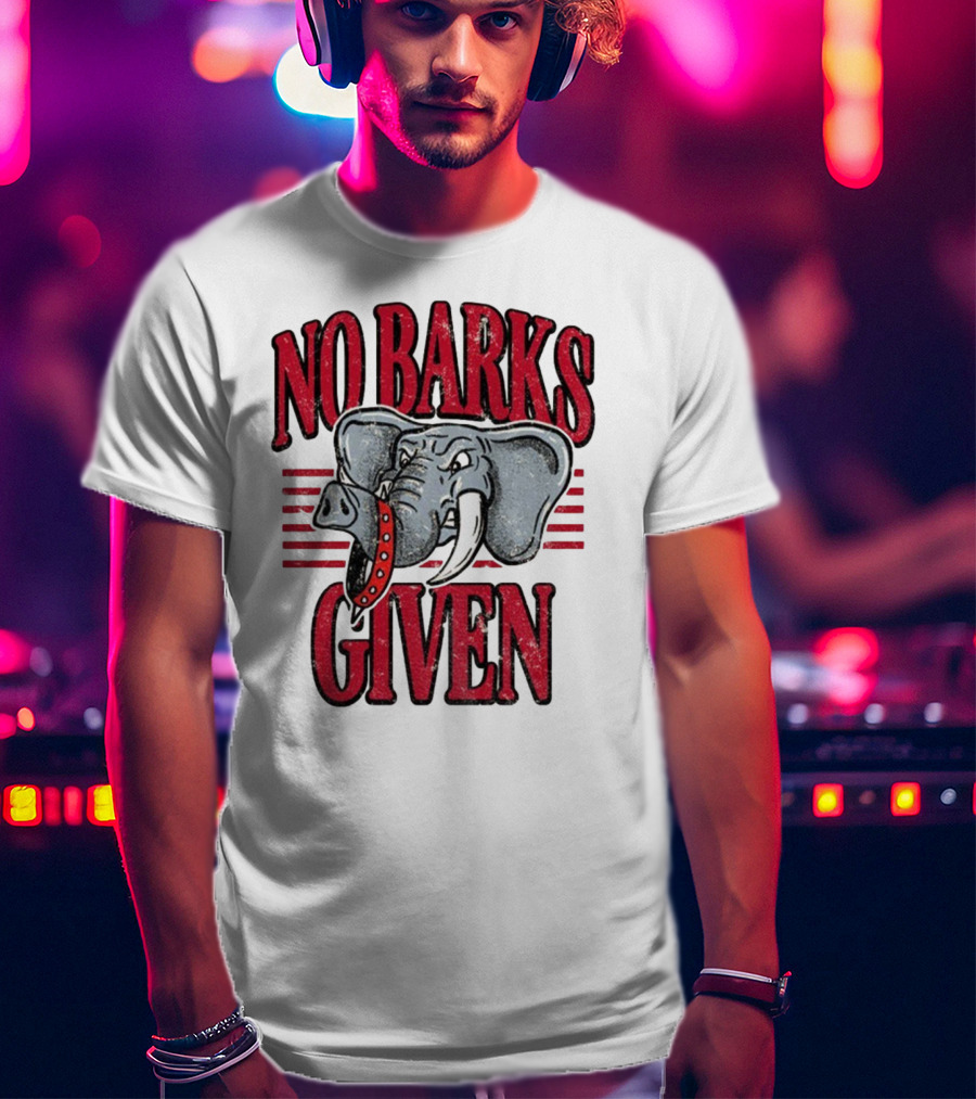 Alabama Crimson Tide Triumphs Over Georgia Bulldogs No Barks Given T-Shirt
