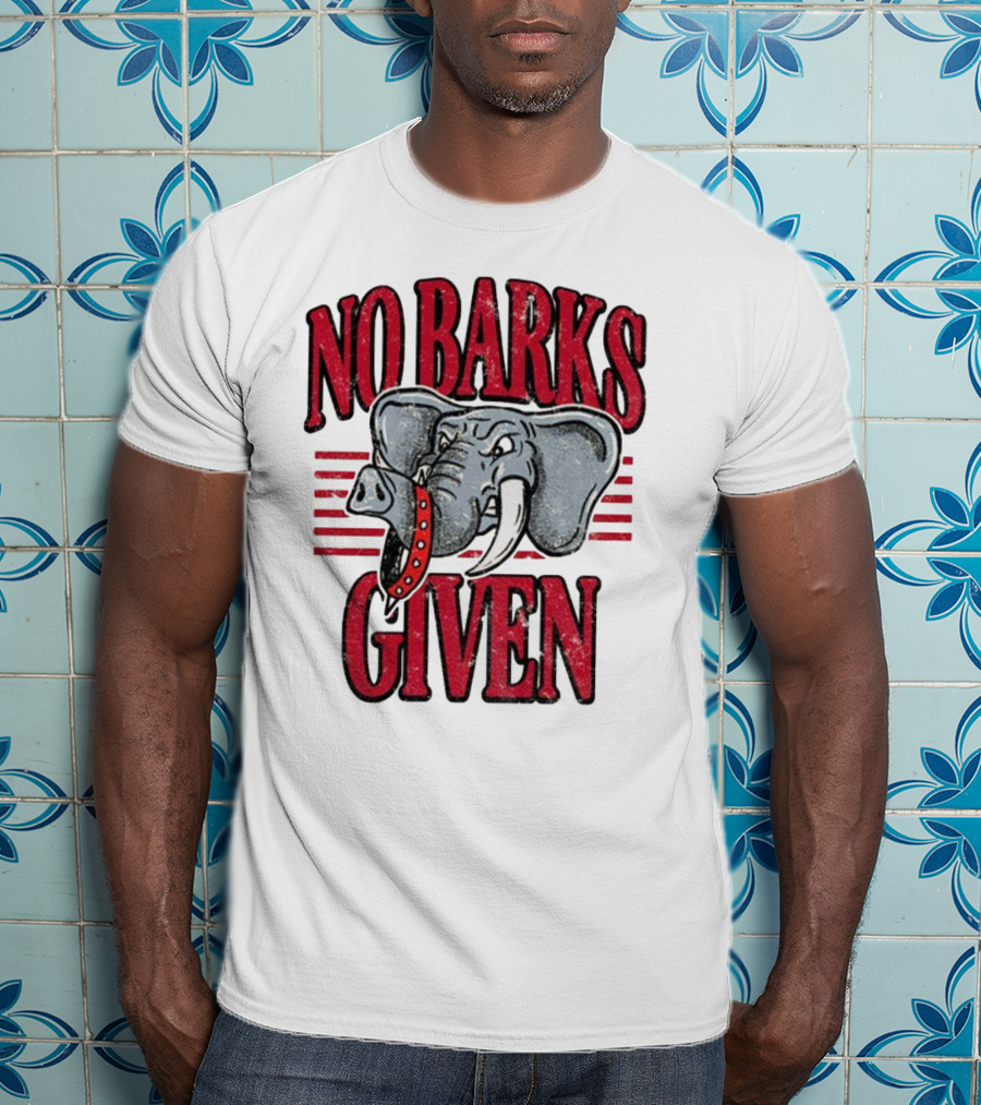 Alabama Crimson Tide Triumphs Over Georgia Bulldogs No Barks Given T-Shirt