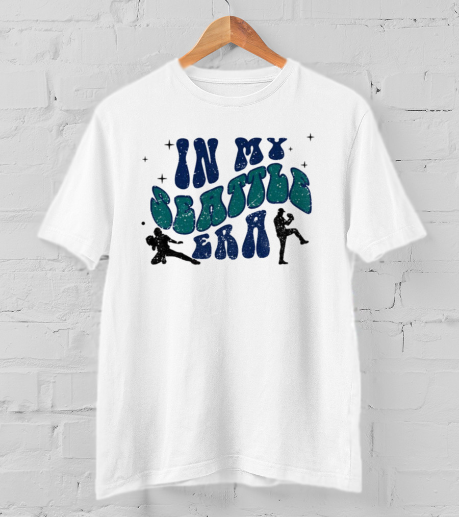 Seattle Mariners In My Seattle Era MLB Vintage Baseball T-Shirt