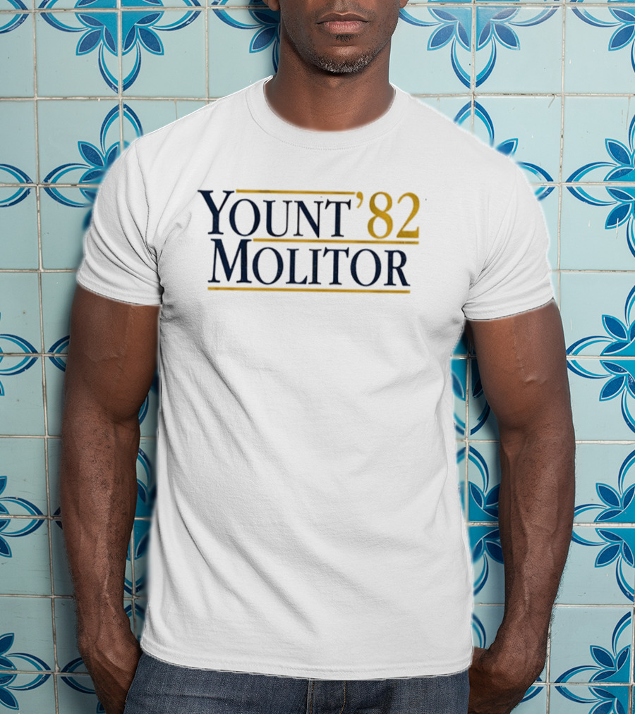 Yount '82 Molitor Milwaukee Brewers MLB Baseball Robin Yount Paul Molitor T-Shirt