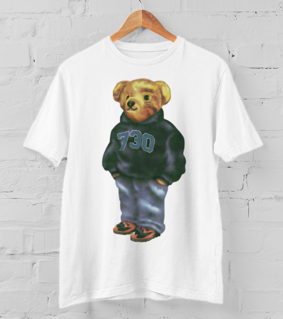 730 Bear Fresh Blank And Jeans Look T-Shirt