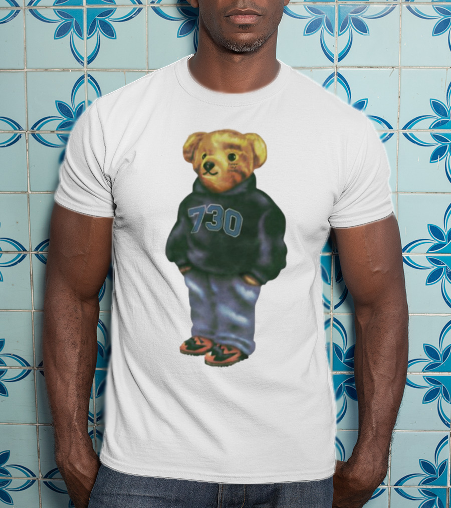 730 Bear Fresh Blank And Jeans Look T-Shirt