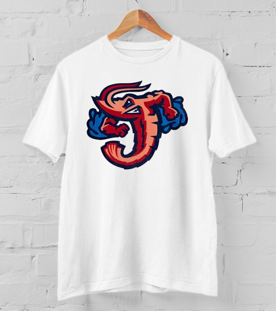 Jacksonville Jumbo Shrimp J Logo 2025 International League Champions MLB T-Shirt