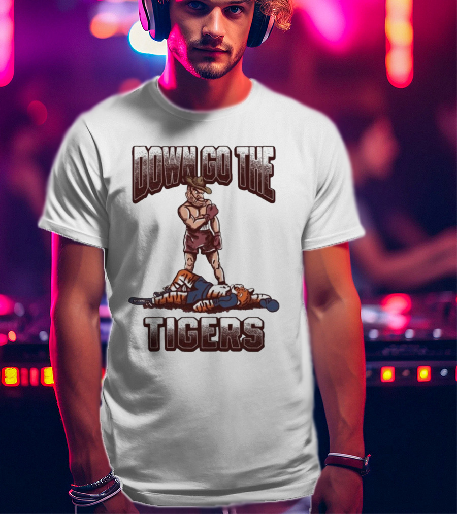 Texas A&M Aggies Down Go The Auburn Tigers 2025 T-Shirt