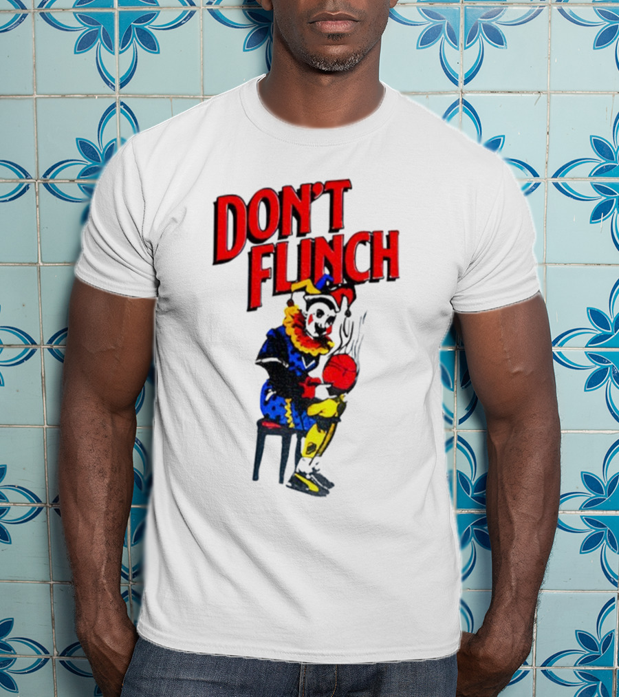 Tyrese Haliburton Basketball Clown Don't Flinch T-Shirt