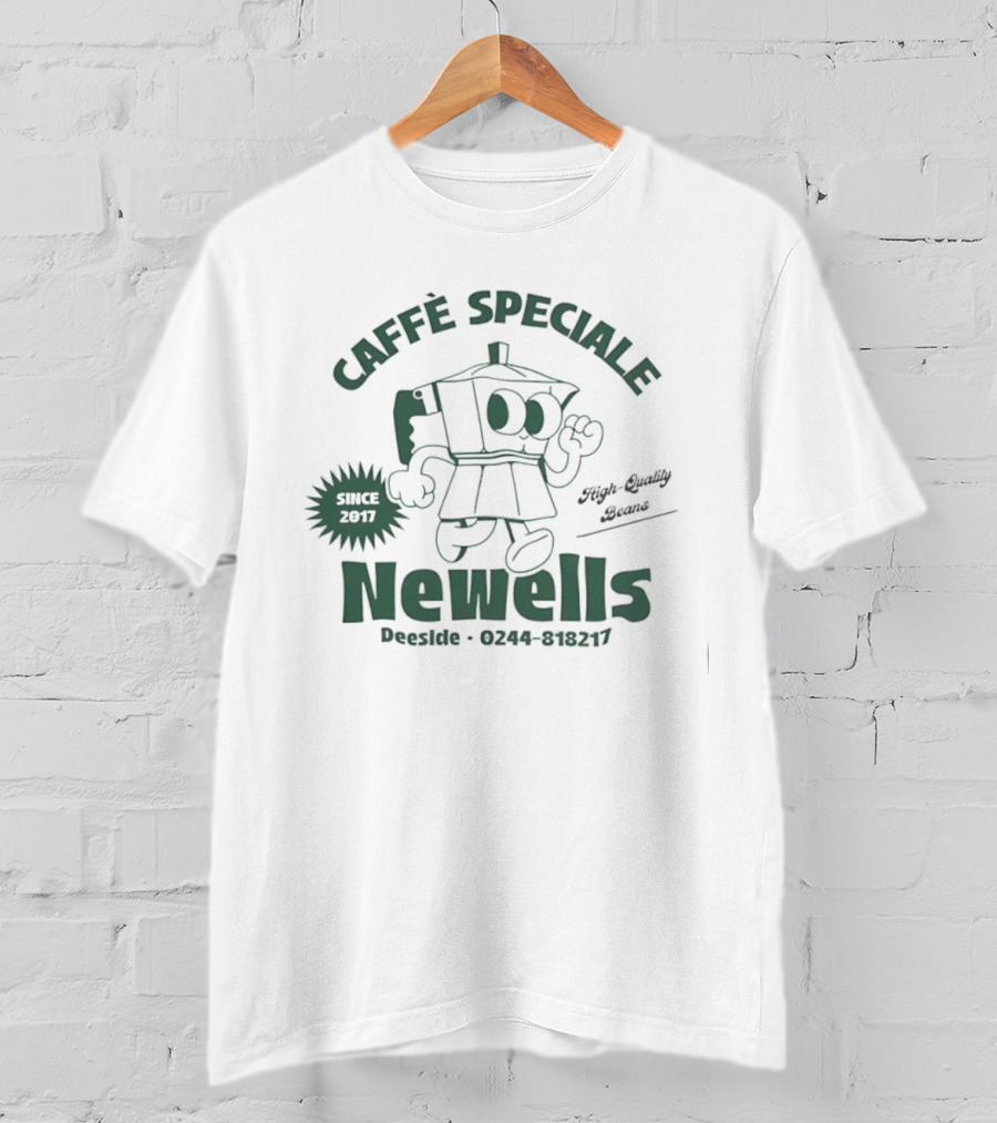 Caffè Speciale Newells 2017 High Quality Beans Since Rosetta 0244-988217 T-Shirt