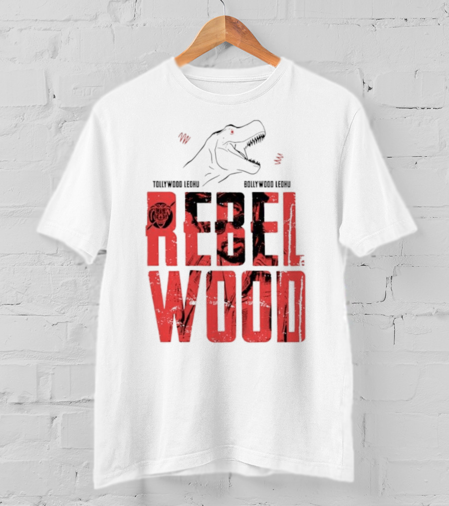 Rebelwood Dinosaur Tollywood Ledhu Bollywood Ledhu T-Shirt