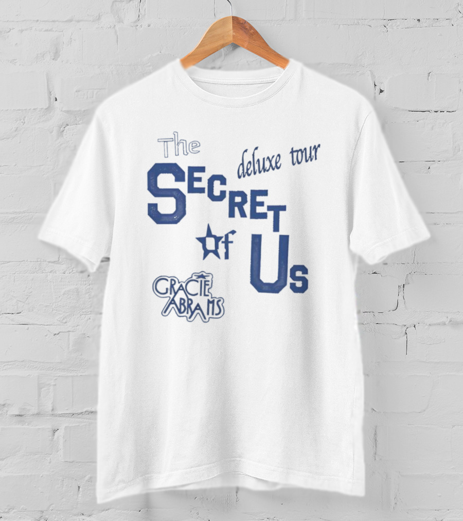 Gracie Abrams The Secret Of Us Deluxe Tour T-Shirt