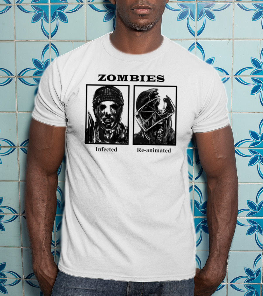 Zombies Infected Re-Animated Horror T-Shirt
