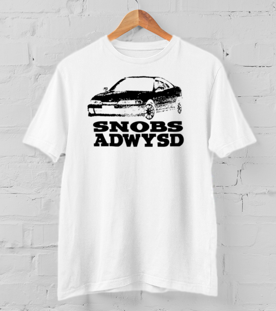 Snobs Always Forward Honda Civic Outline T-Shirt