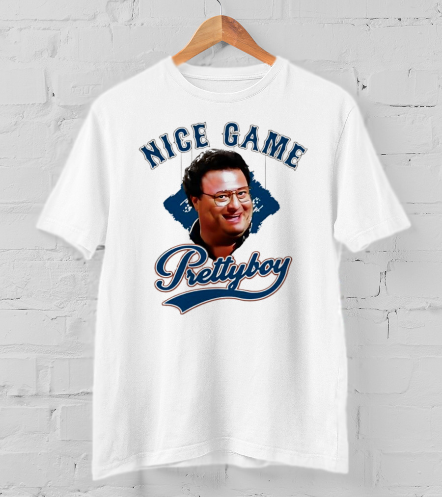 Nice Game Prettyboy Newman Face Graphic T-Shirt