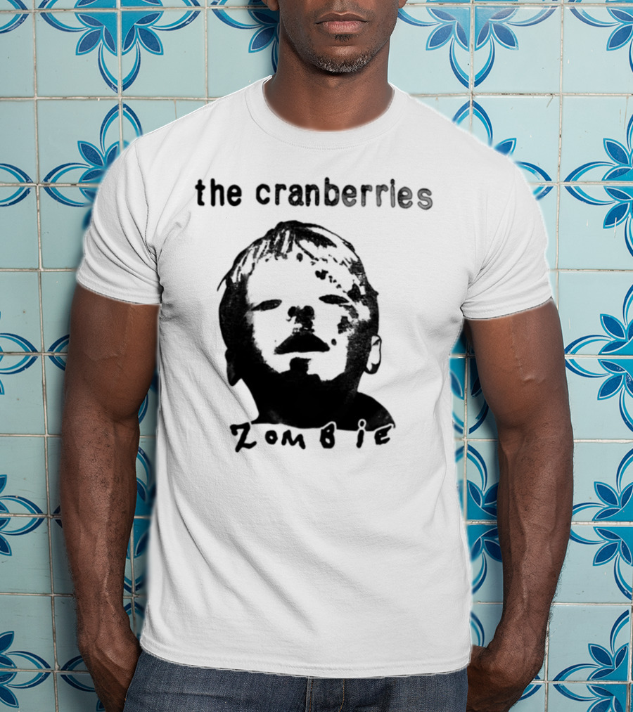 The Cranberries Zombie Kid Face Drawing T-Shirt