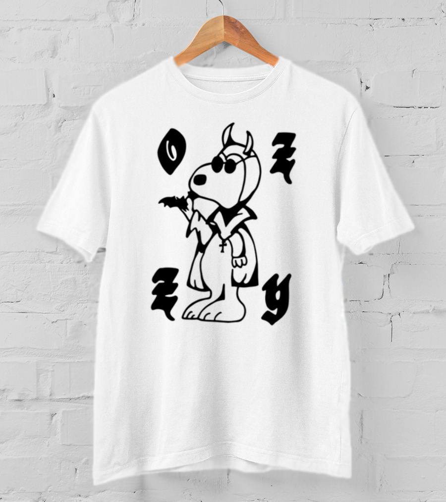 Chinacat Ozzy Featuring Skeleton And Roses T-Shirt