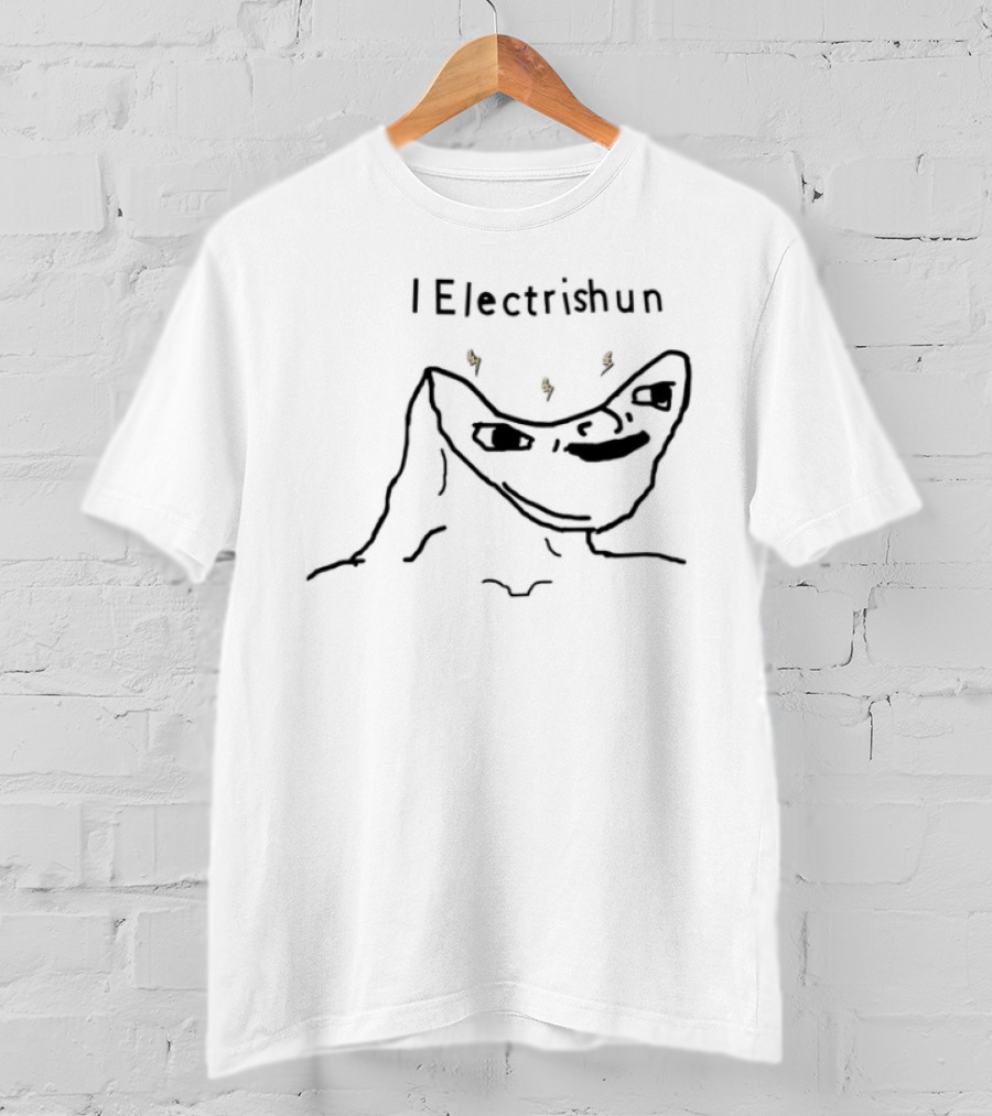 I Electrishun Glow Plug Humor T-Shirt