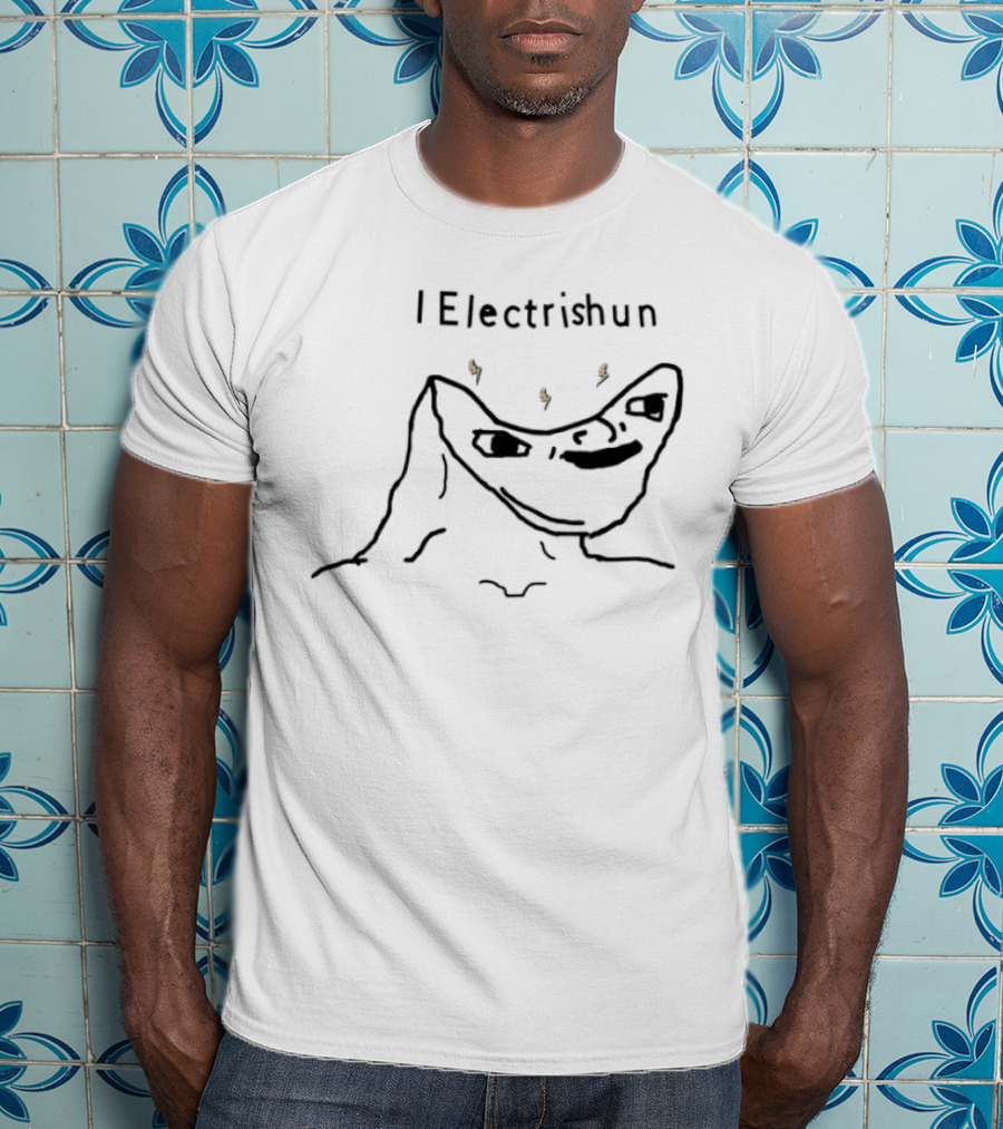 I Electrishun Glow Plug Humor T-Shirt