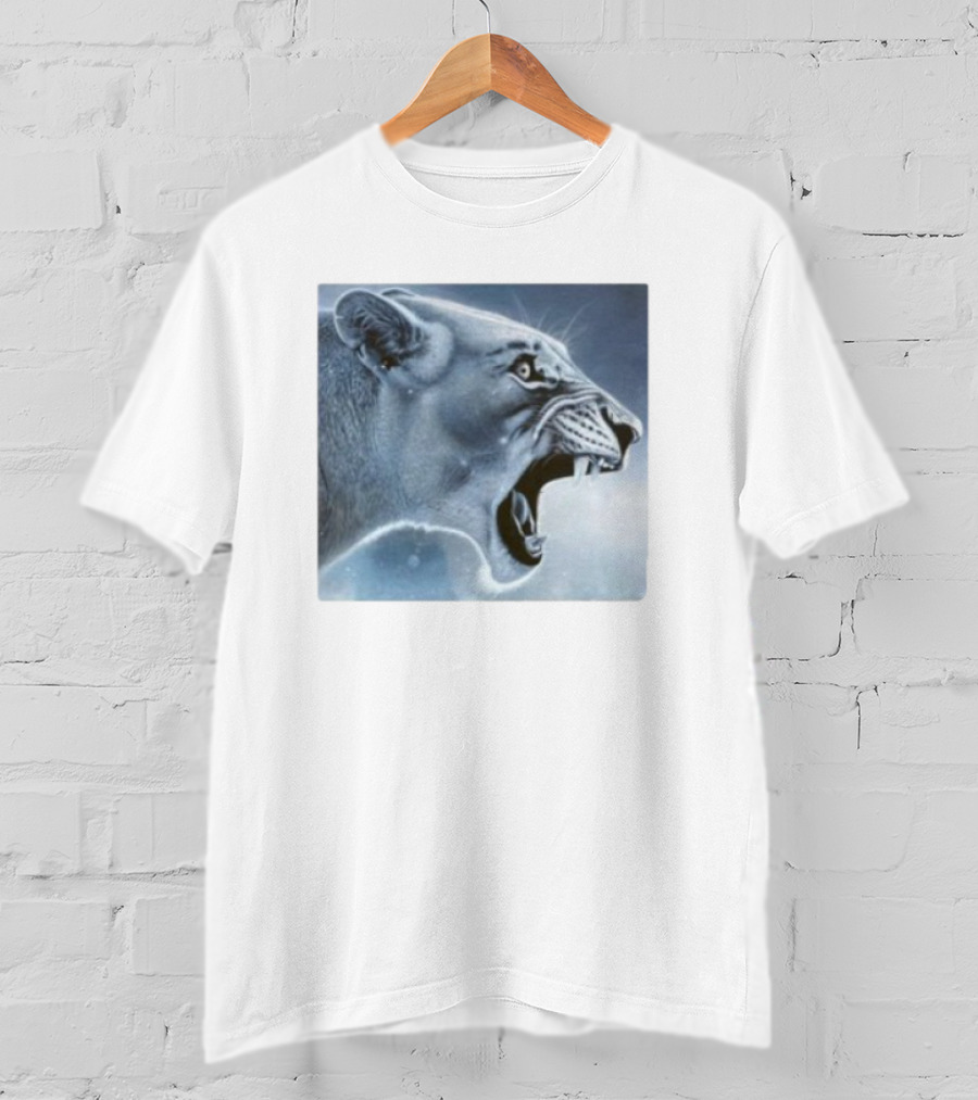 Lion Rage Intense Roar Fierce Expression T-Shirt