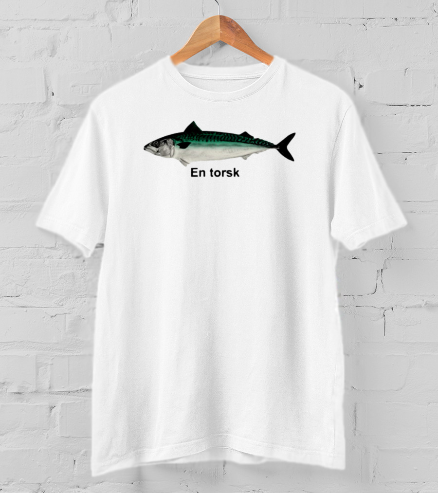 En Torsk Fish Image T-Shirt