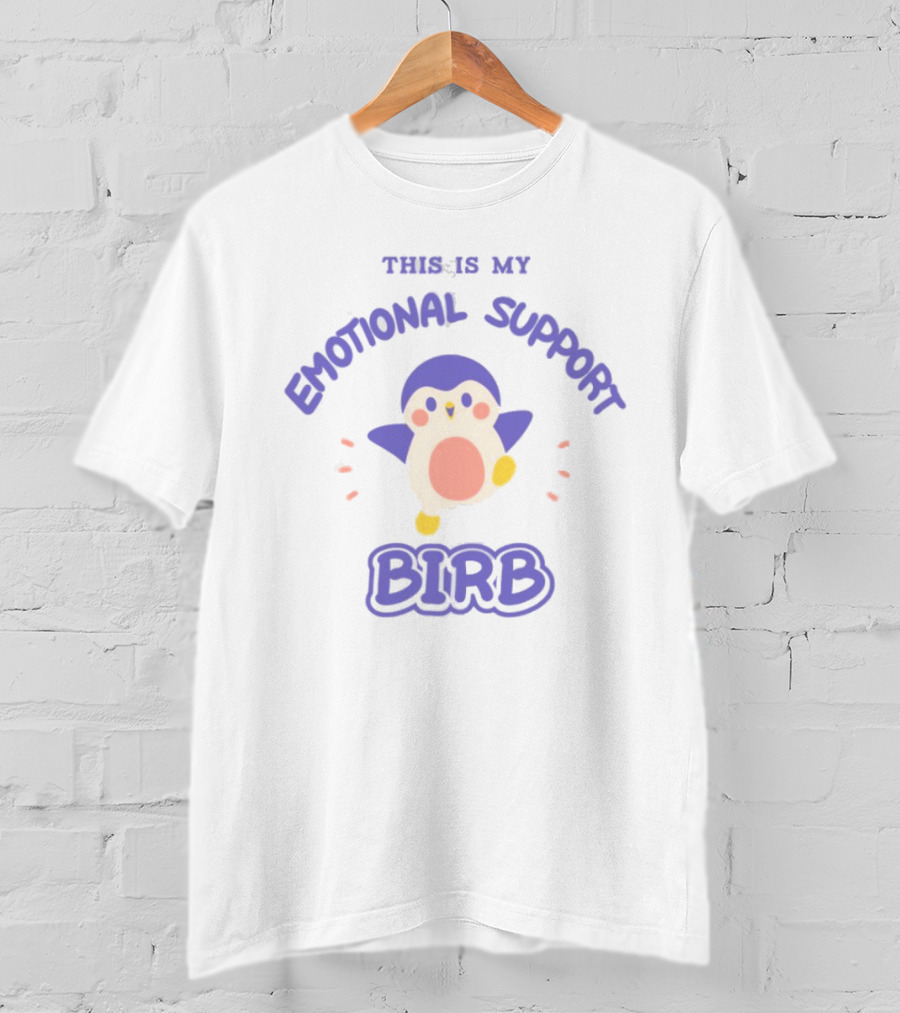This Is My Emotional Support Birb T-Shirt