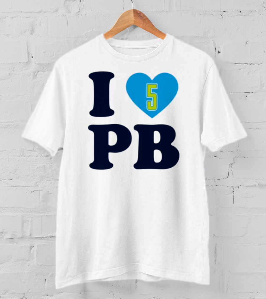 Azzi Fudd I Love 5 Heart Pb Paige Bueckers T-Shirt