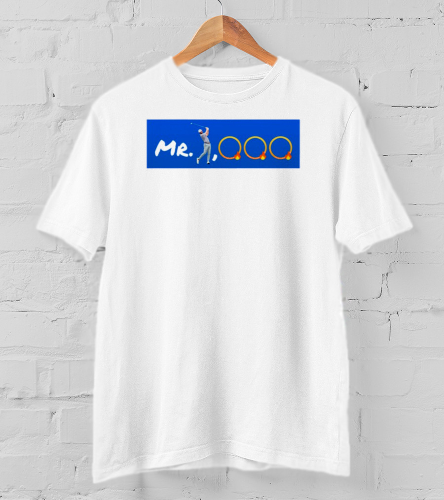 Cameron Young Golf Mr 1000 Fire Ring Swing T-Shirt