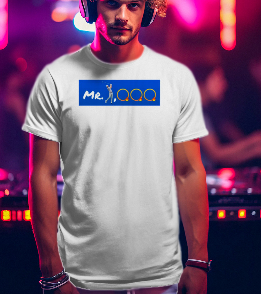 Cameron Young Golf Mr 1000 Fire Ring Swing T-Shirt