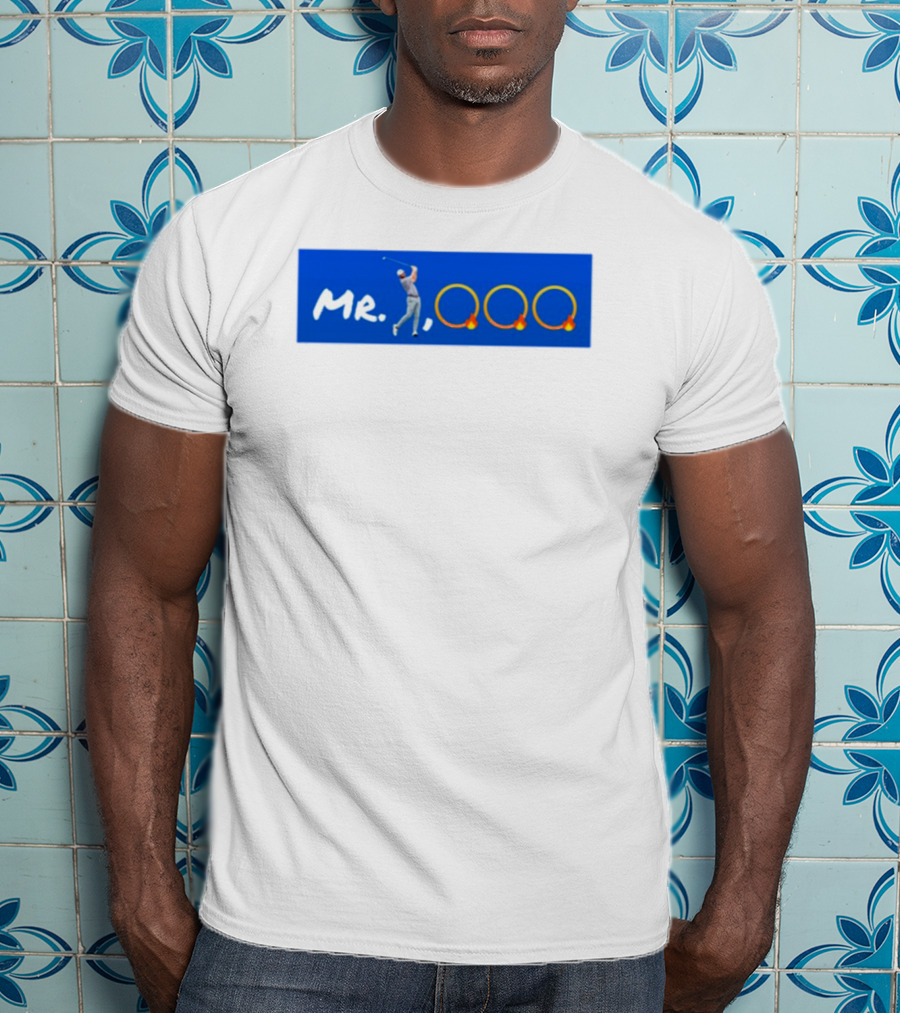 Cameron Young Golf Mr 1000 Fire Ring Swing T-Shirt