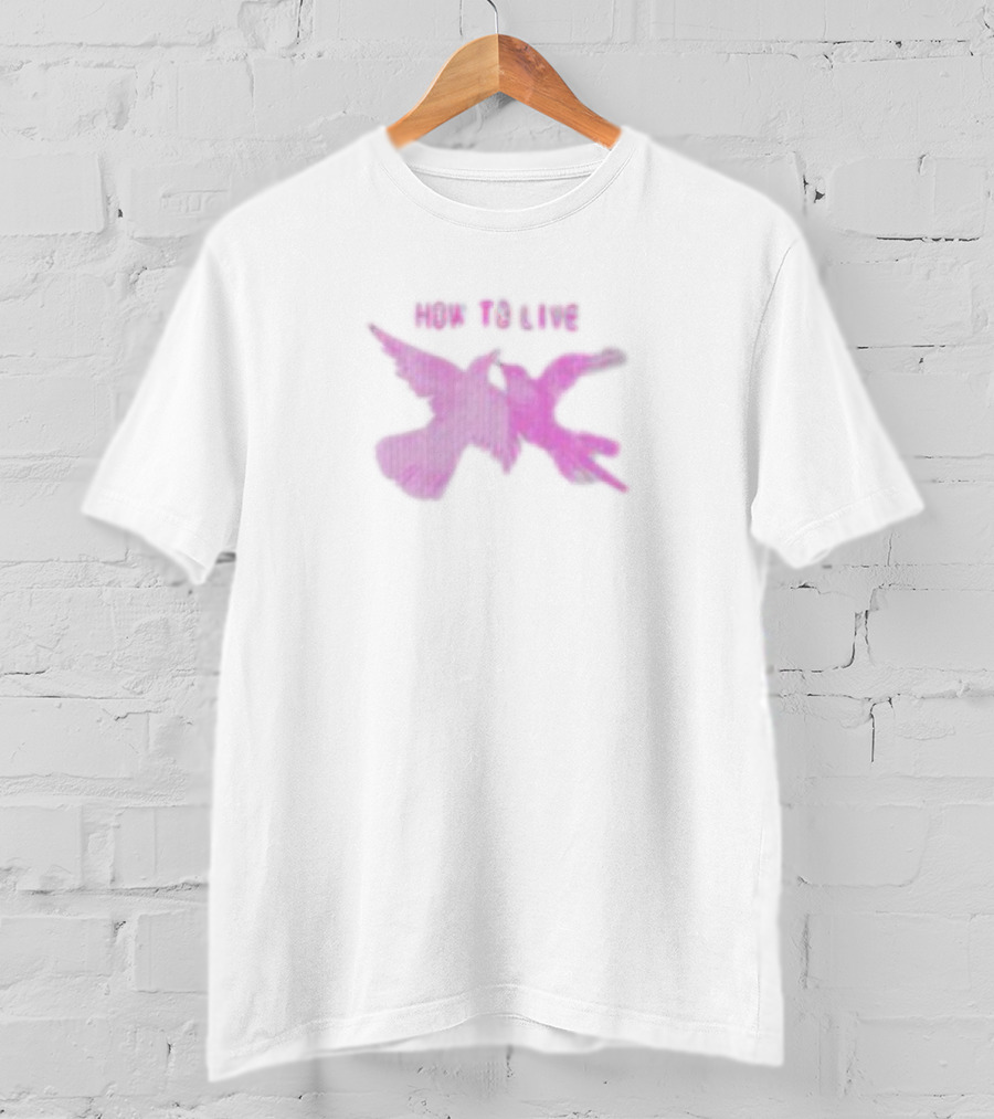 Del Water Gap How To Live Pink Doves T-Shirt