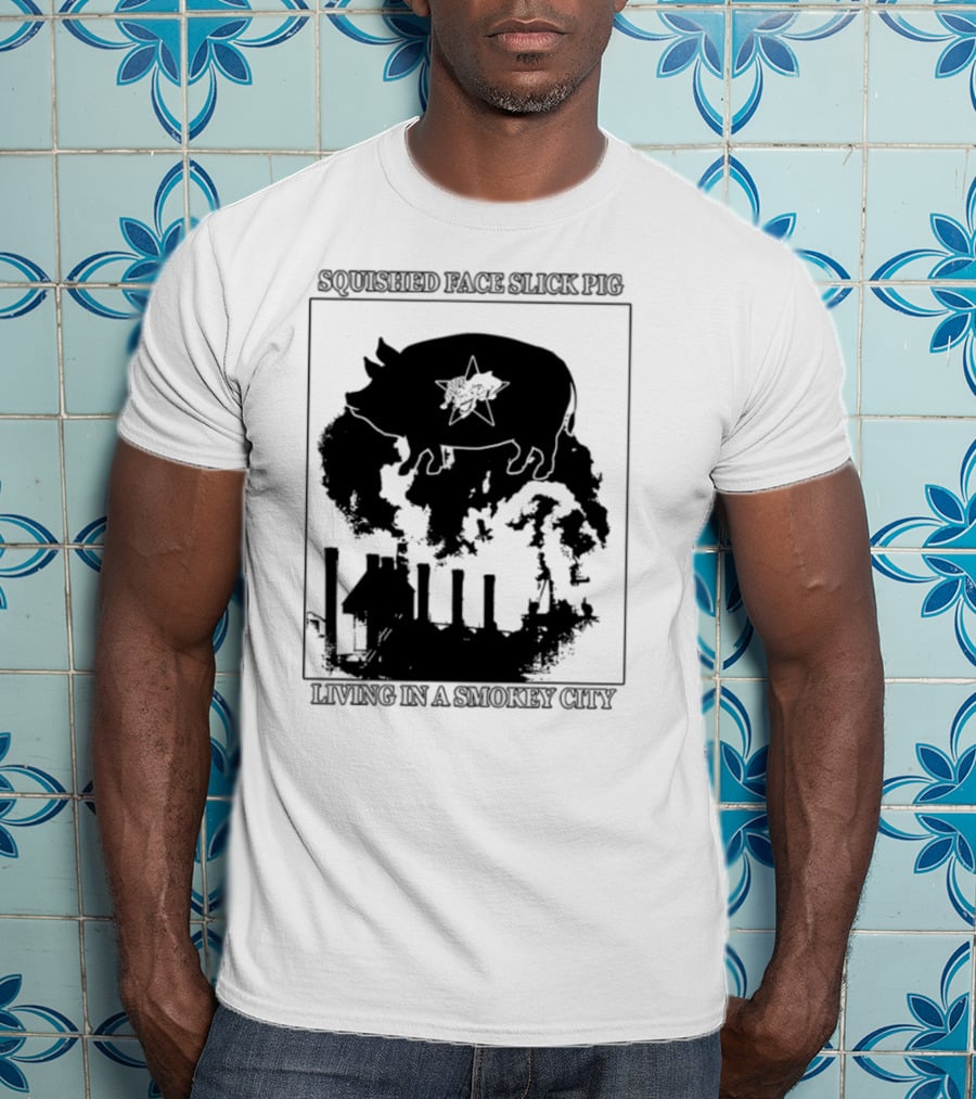 The Garden Squished Face Slick Pig Rivington Fast Times New York City T-Shirt