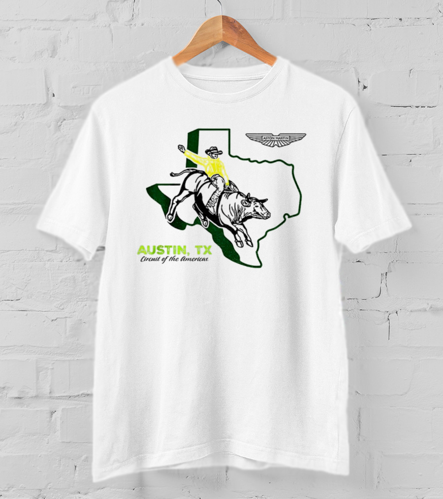Aston Martin Texas Circuit Of The Americas Austin TX T-Shirt