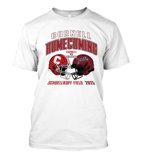 Cornell Homecoming 2025 Cornell Vs Colgate Schoellkopf Field Game Day T-Shirt