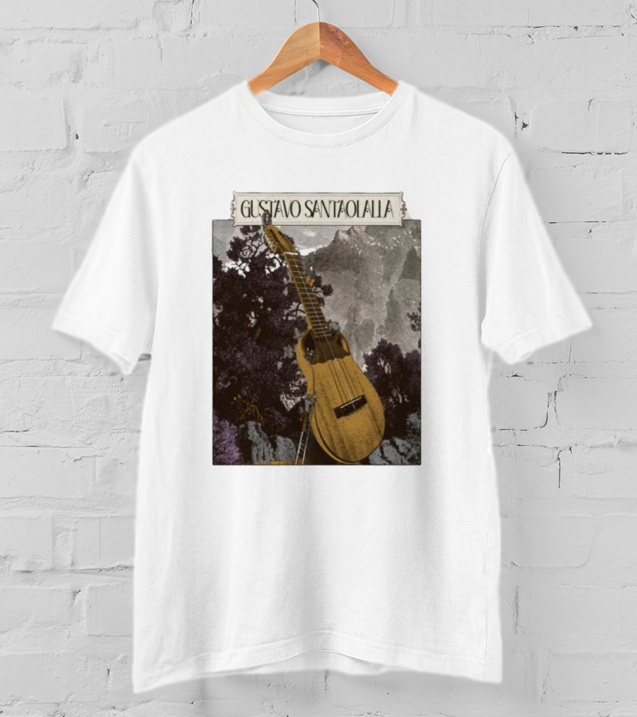 Gustavo Santaolalla Guitar Tour 2025 Artwork T-Shirt