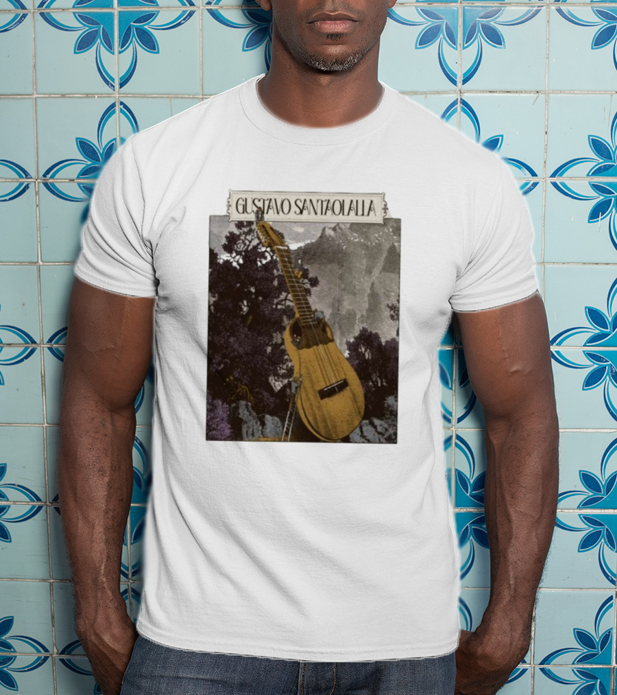 Gustavo Santaolalla Guitar Tour 2025 Artwork T-Shirt