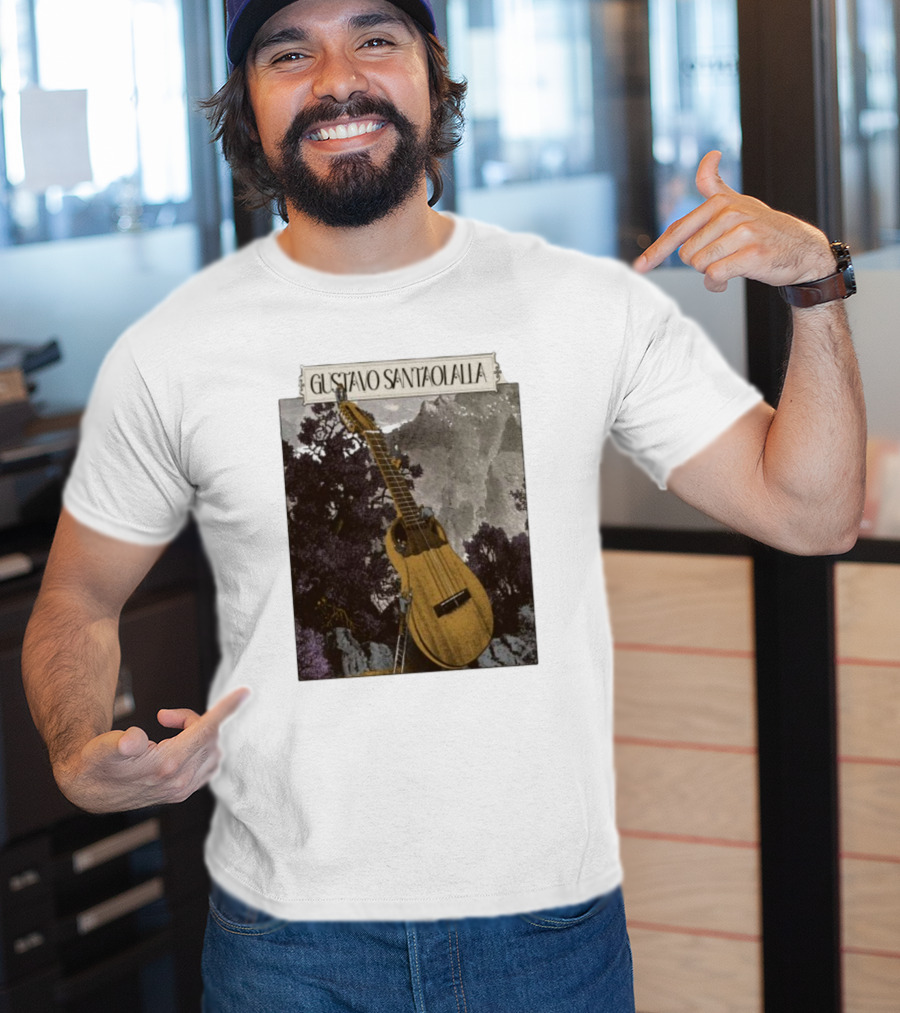 Gustavo Santaolalla Guitar Tour 2025 Artwork T-Shirt