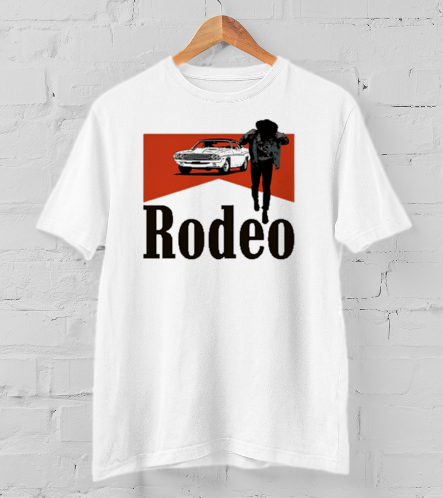 Johnny Stimson Rodeo Car Silhouette T-Shirt