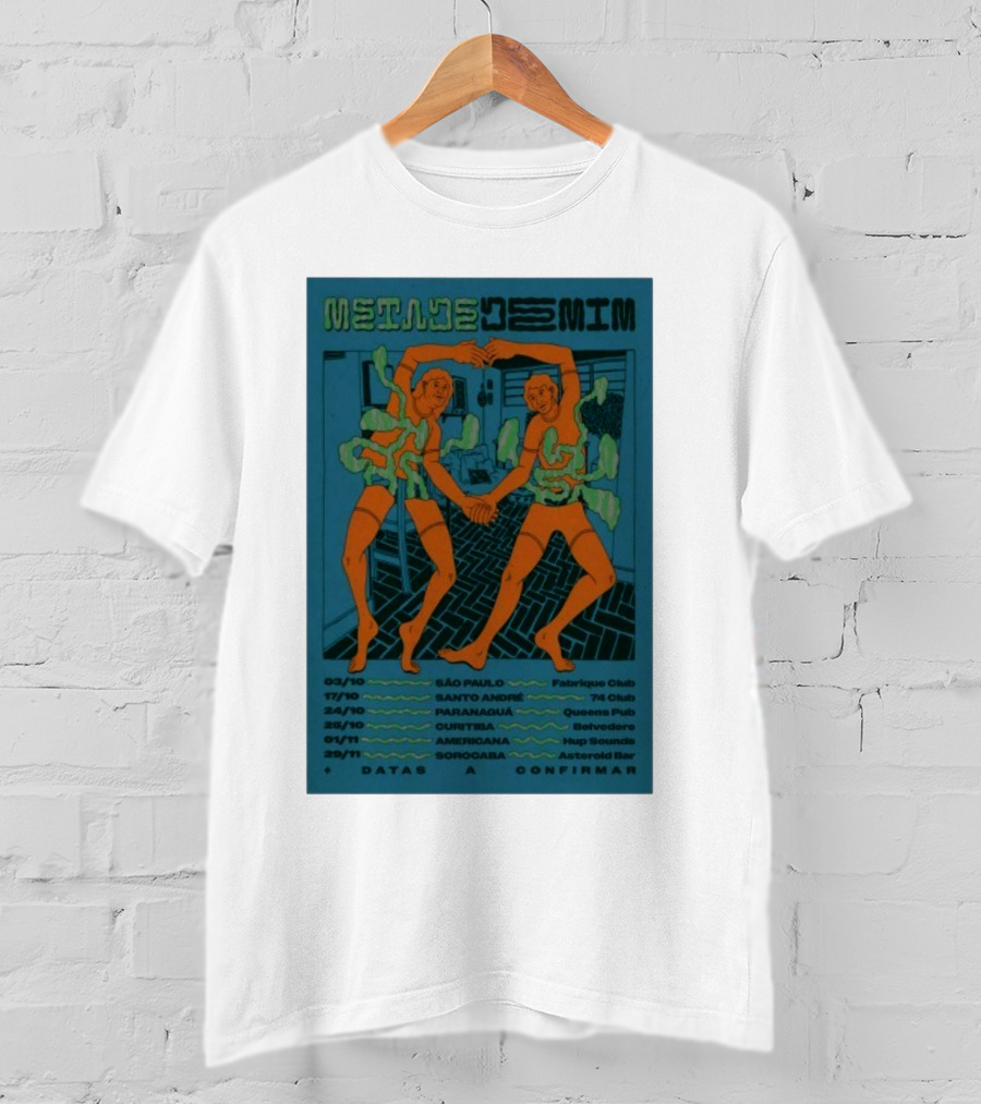 Metade De Mim October 2025 São Paulo Curitiba Tour Dates T-Shirt