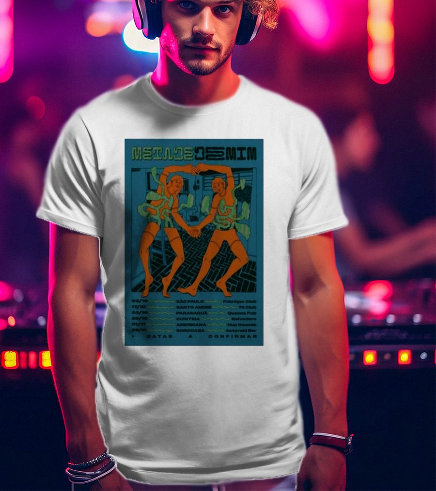 Metade De Mim October 2025 São Paulo Curitiba Tour Dates T-Shirt