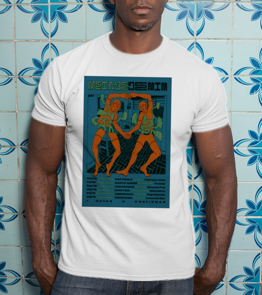 Metade De Mim October 2025 São Paulo Curitiba Tour Dates T-Shirt