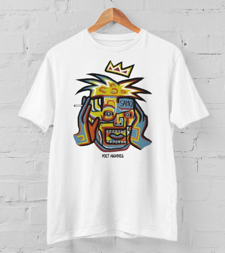 SAMO Crown Poet Archives Street Art Inspired T-Shirt
