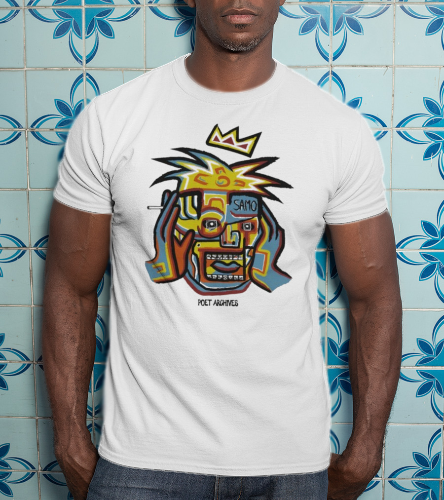 SAMO Crown Poet Archives Street Art Inspired T-Shirt