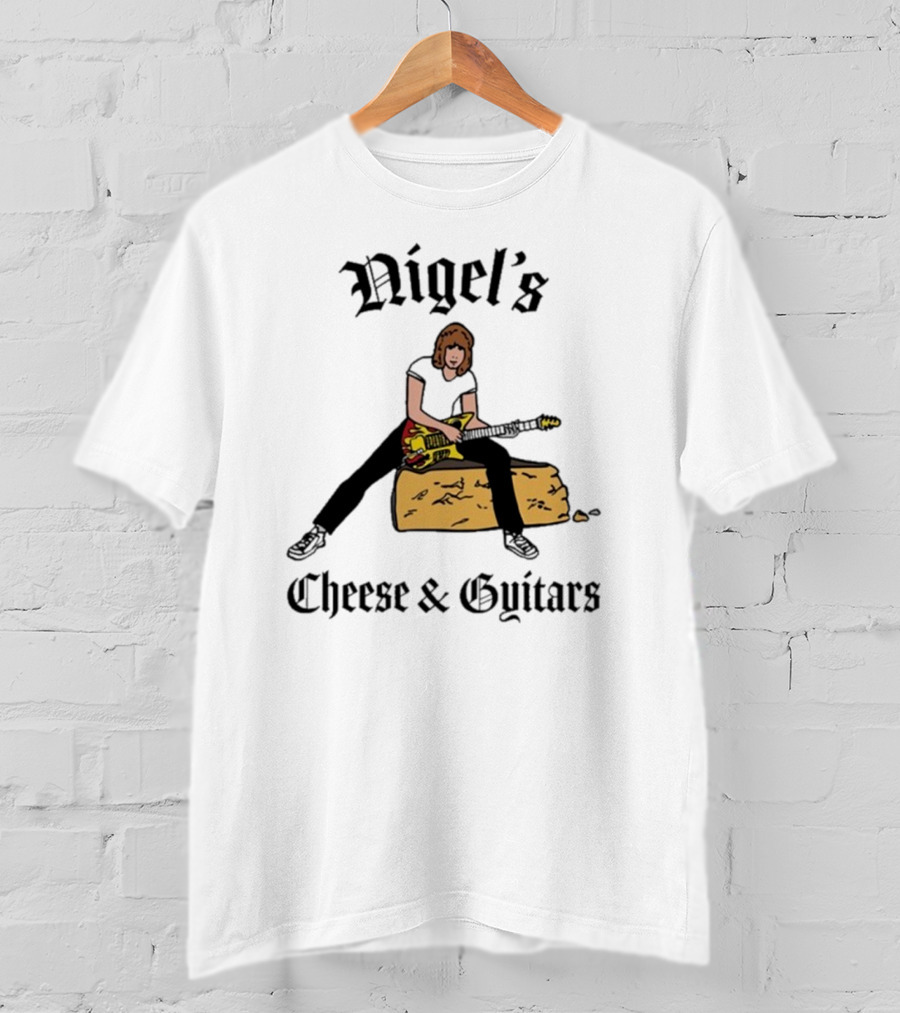 Nigel’s Cheese And Guitars Spinal Tap II Graphic T-Shirt
