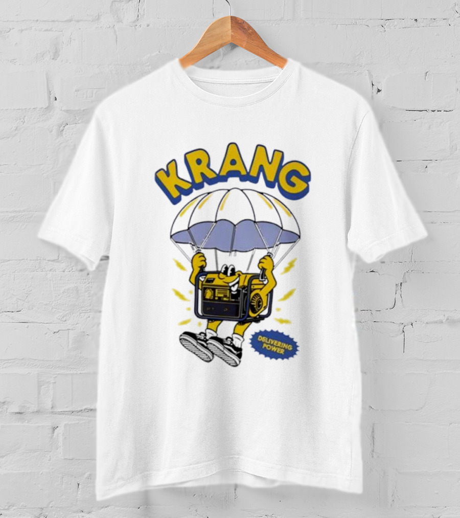 Brisbane Broncos 2025 Adults Grand Final KRANG Delivering Power T-Shirt