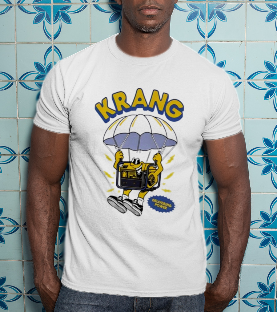 Brisbane Broncos 2025 Adults Grand Final KRANG Delivering Power T-Shirt