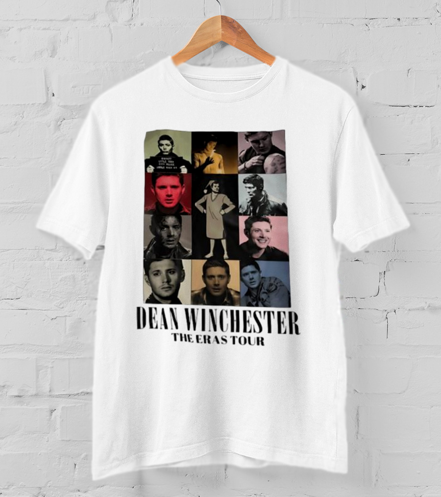 Dean Winchester The Eras Tour Supernatural TV Show T-Shirt
